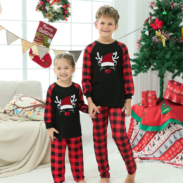 Matching Family Christmas Pajamas — Plaid Print