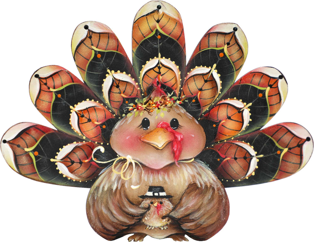 Be Thankful Turkey Door Decor by Jamie Mills-Price