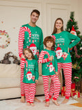 Matching Family Christmas Pajamas — Santa Letter Print