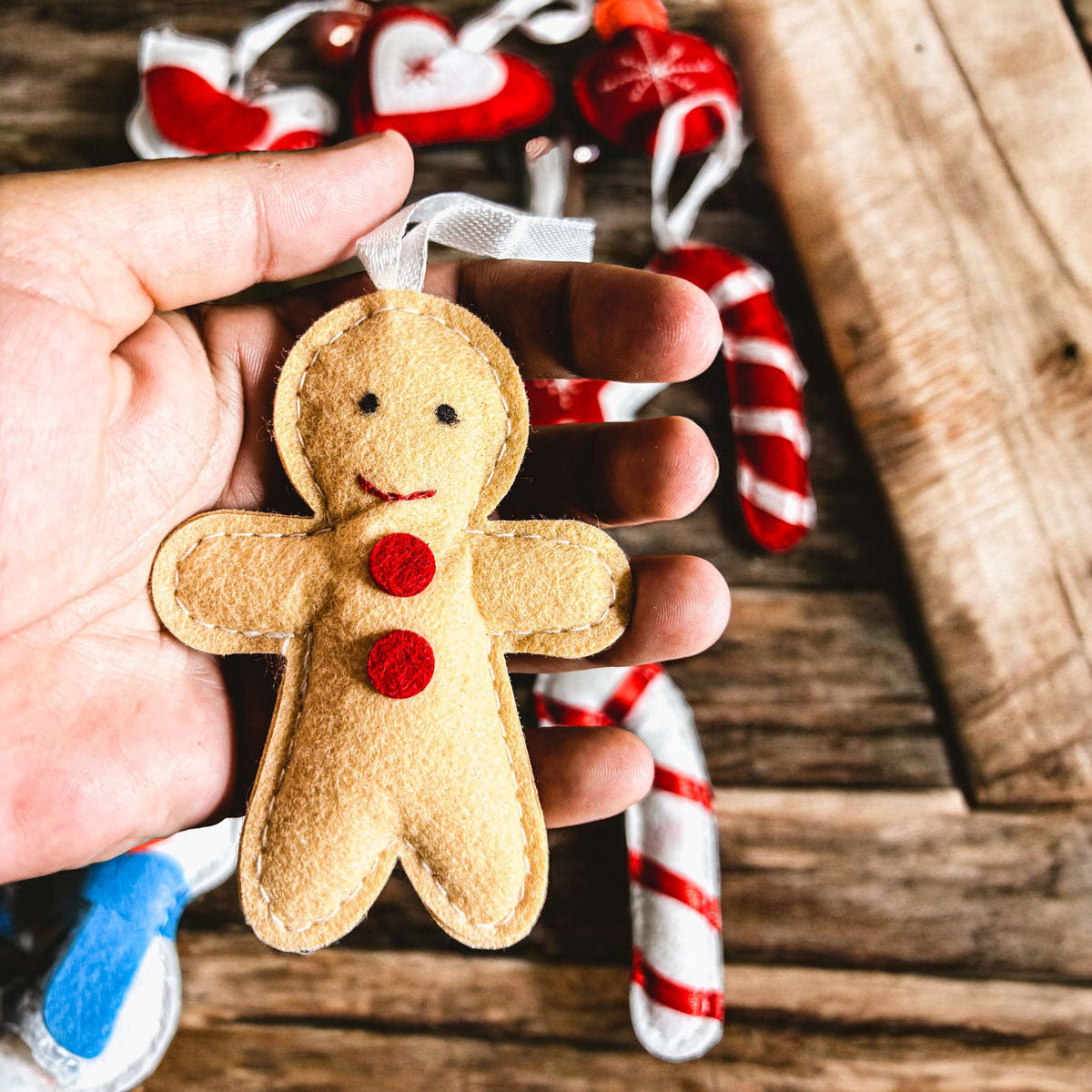 Reusable Felt Christmas Advent Calendar — Hanging Tree Countdown