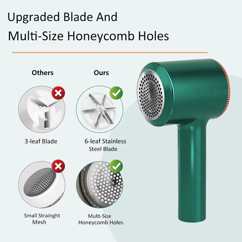 Rechargeable Fabric Lint Shaver