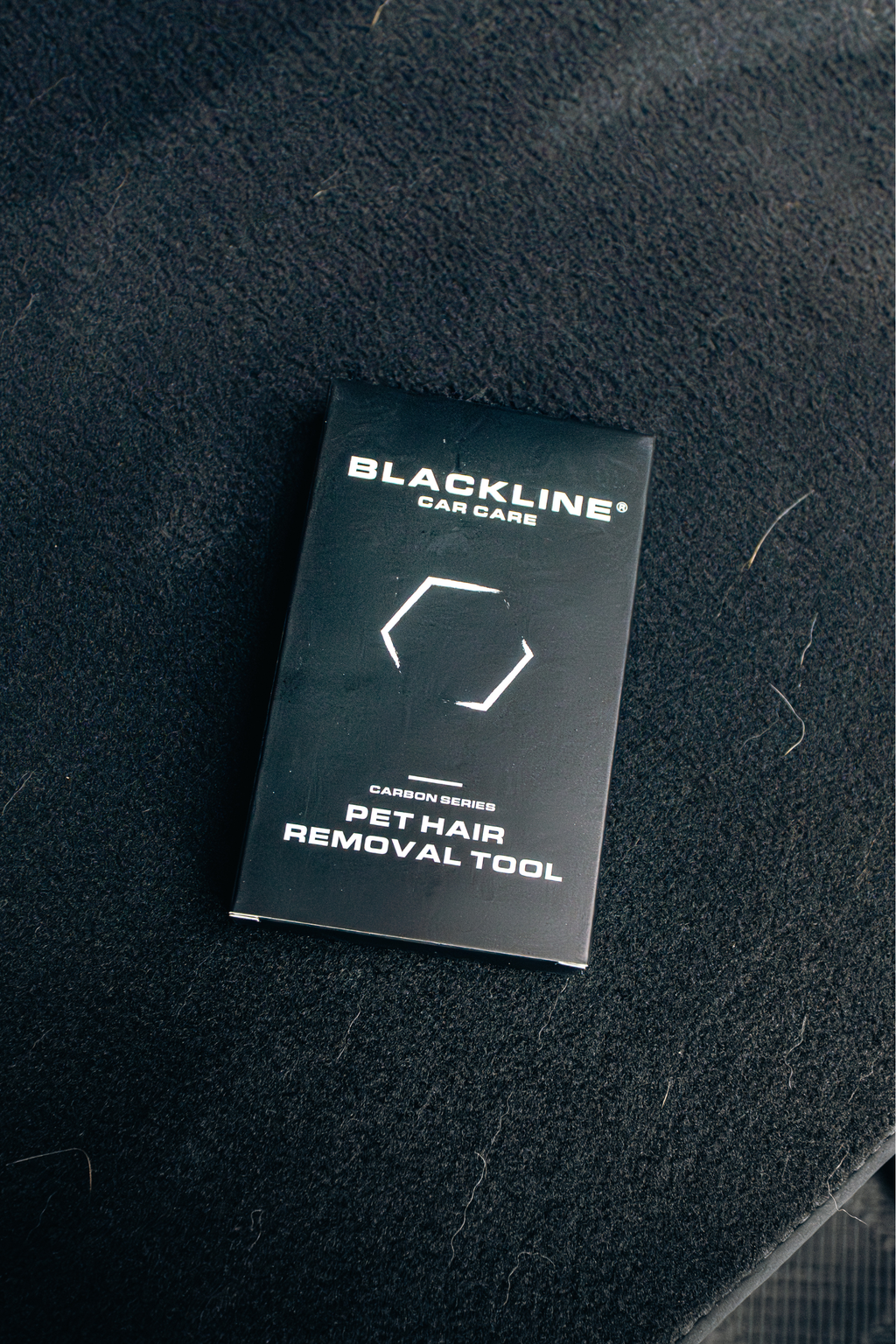 BLACKLINE® Pet Hair Brush for Car Seats & Upholstery