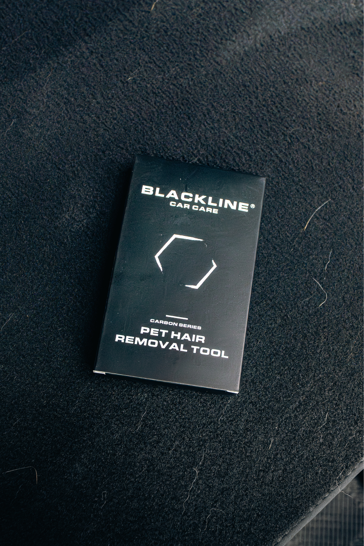 BLACKLINE® Pet Hair Brush for Car Seats & Upholstery