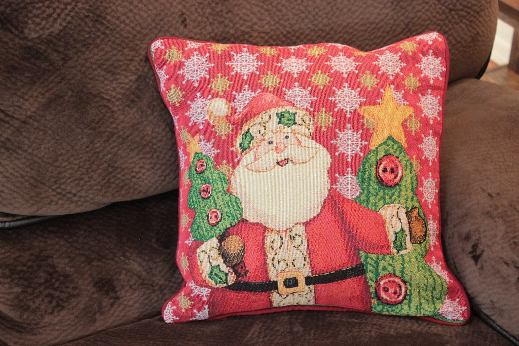Tache Santa Christmas Pillow Cover — Choice of Pack
