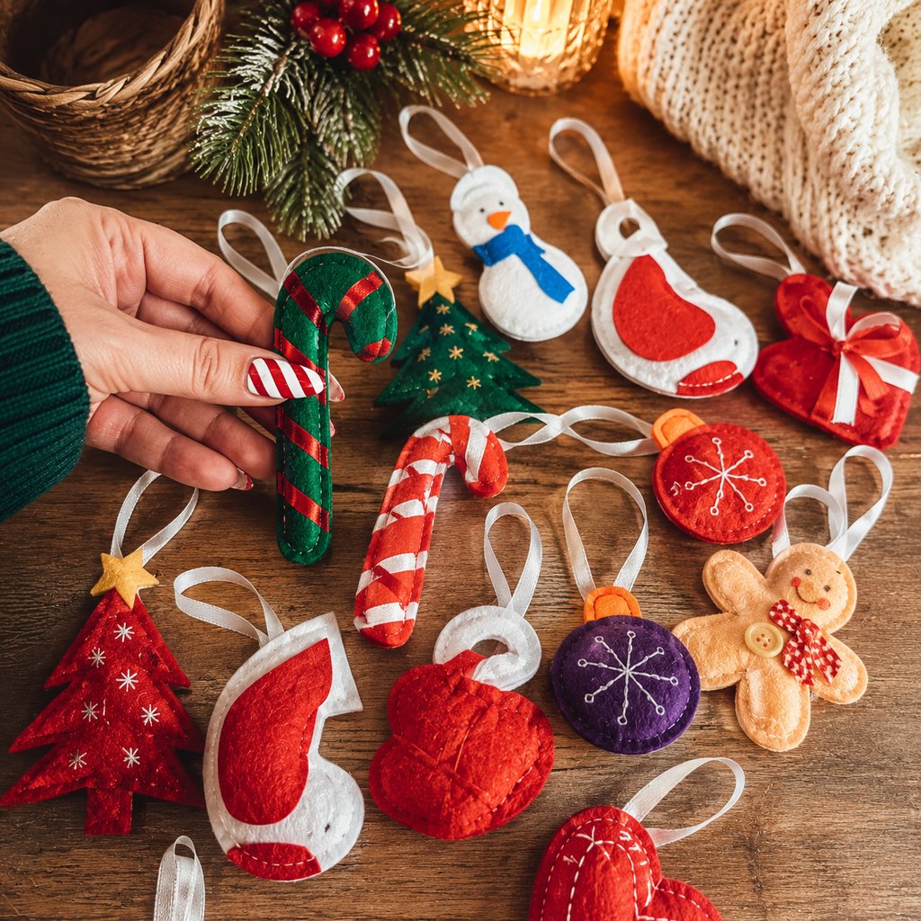 Reusable Felt Christmas Advent Calendar — Hanging Tree Countdown