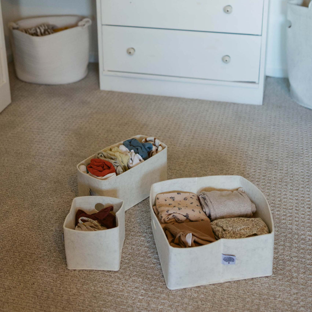 Felt Drawer Organizers — 3-Piece Set