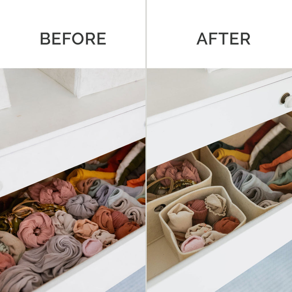 Felt Drawer Organizers — 3-Piece Set