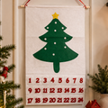 Reusable Felt Christmas Advent Calendar — Hanging Tree Countdown